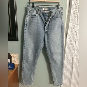 AGOLDE Riley High Rise Straight Jeans 29